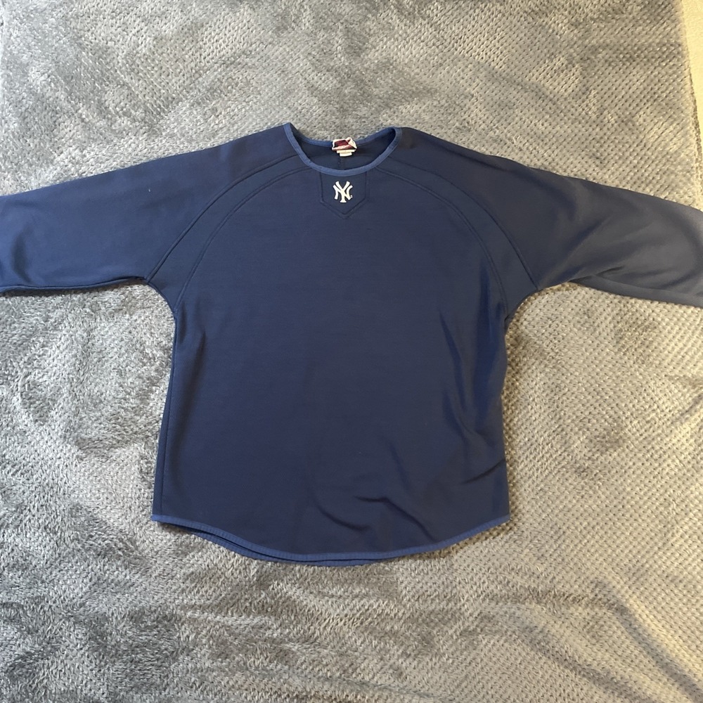 New York Yankees Authentic Majestic XL Long Sleeve #356
